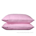 Custom Pink Custom Leher membuang bantal 50 * 70cm